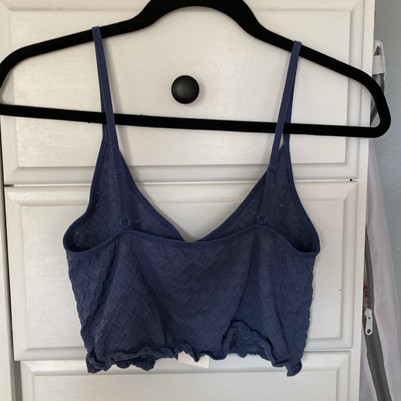NWT Anthropologie seamless eyelet bralette - Picture 6 of 7